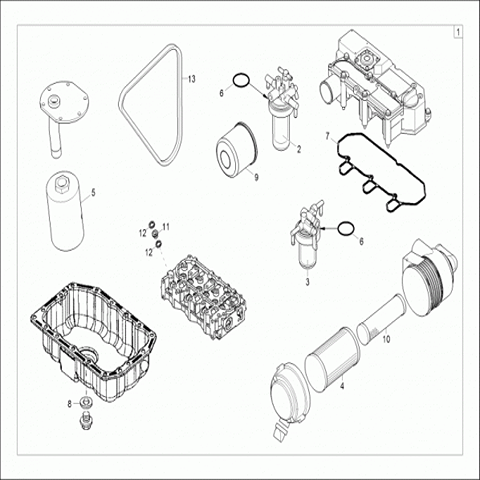 803 Service Kit - 1000hours