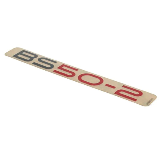 BS50-2 Label type BS50-2 (pt.118)