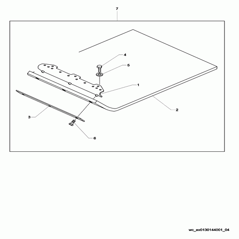 VP1030 Mounting bracket (pt. 1)