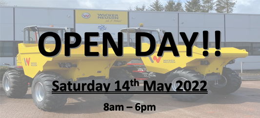 OPEN DAY - Saturday 14th May 2022