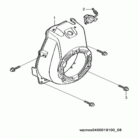 VP1030 Blower housing (shroud) (pt. 1)