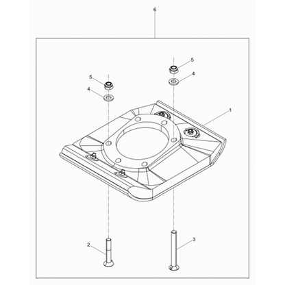 BS50-2 Hexagon nut (pt.5)