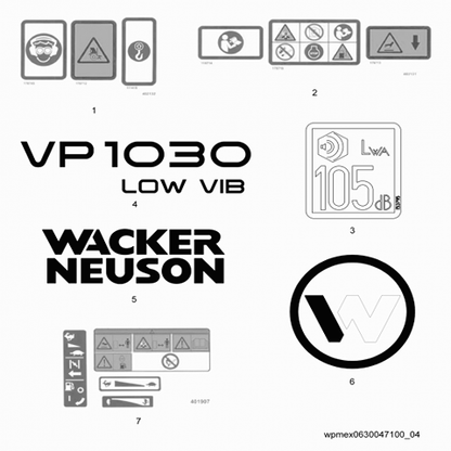 VP1030 Label (pt. 190)