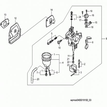 VP1030 Gasket (pt. 18)